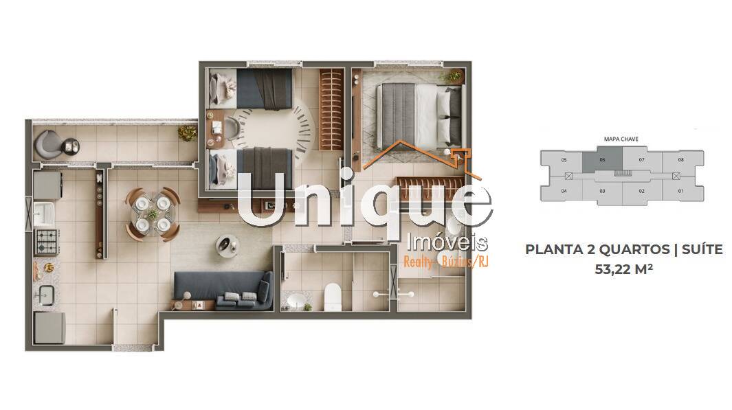 Apartamento, 1 quarto, 45 m² - Foto 5